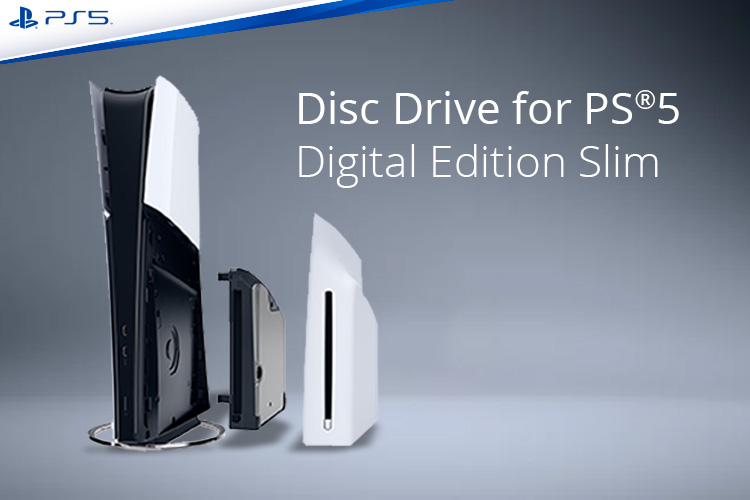 Disc Drive For PS5 Digital Edition Consoles Slim