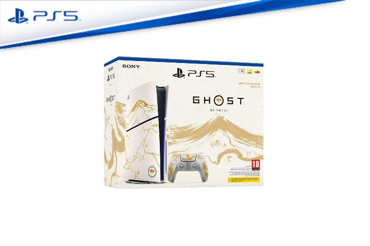 PS5 Console  Ghost of Yotei Gold Limited Edition Bundle