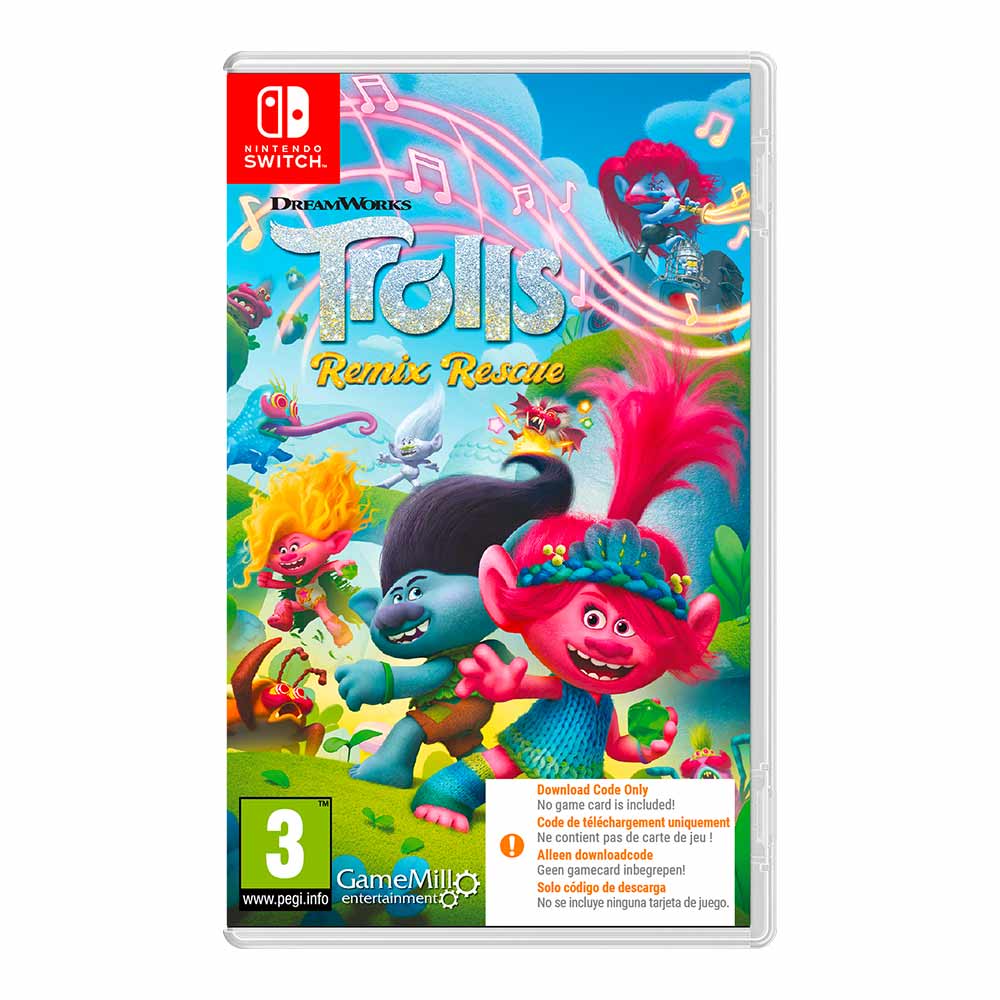 Trolls Remix Rescue - Nintendo Switch (CIB)
