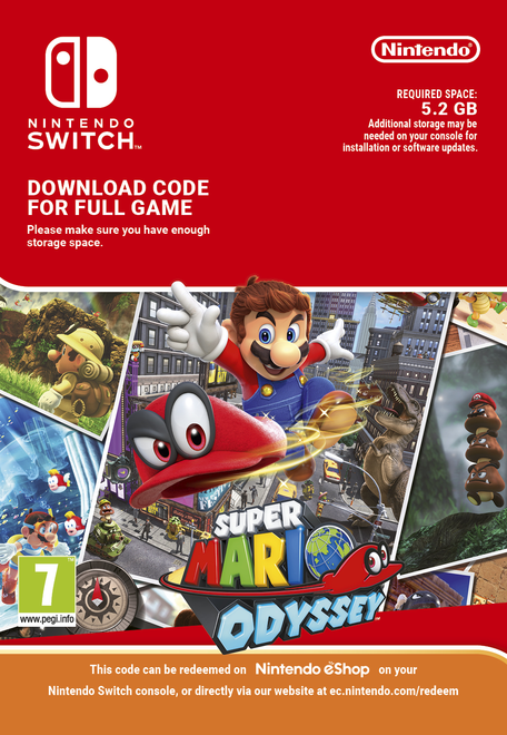 Super Mario Odyssey Switch Download ( Uk - EU)