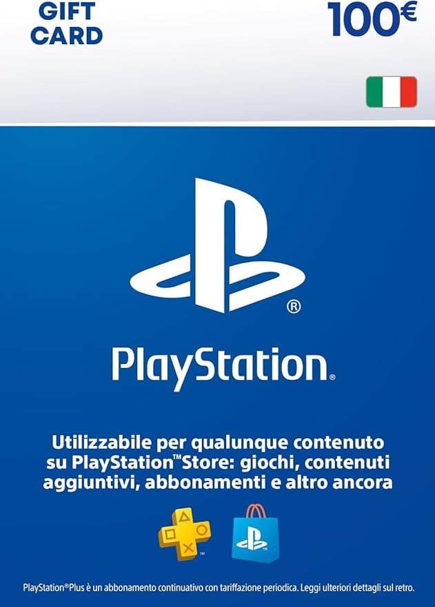 PlayStation Store Gift Card 100€ | Ricarica Portafoglio PSN 