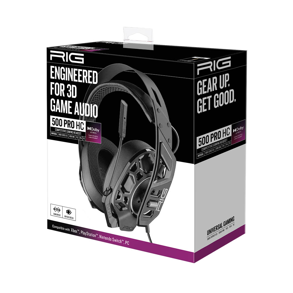 RIG 500 Black Headset - PS5