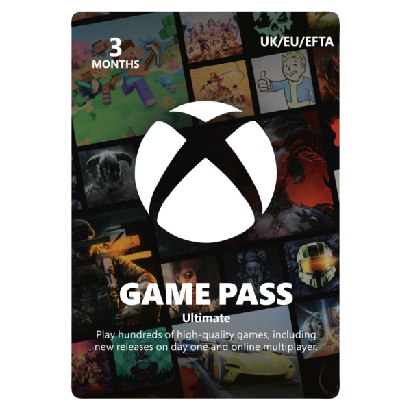 Xbox Game Pass Ultimate 3 Month Subscription Xbox One / PC  (UK+EU+EFTA)