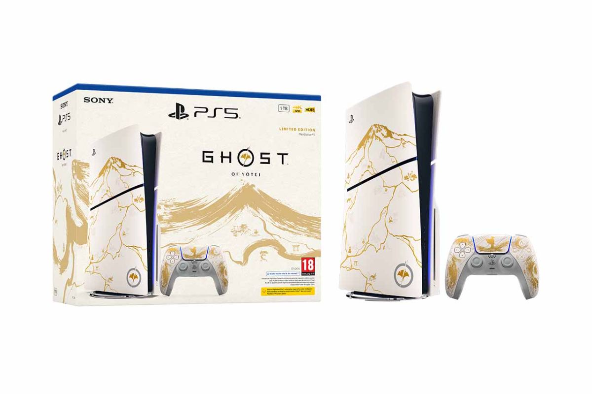 PS5 Console  Ghost of Yotei Gold Limited Edition Bundle