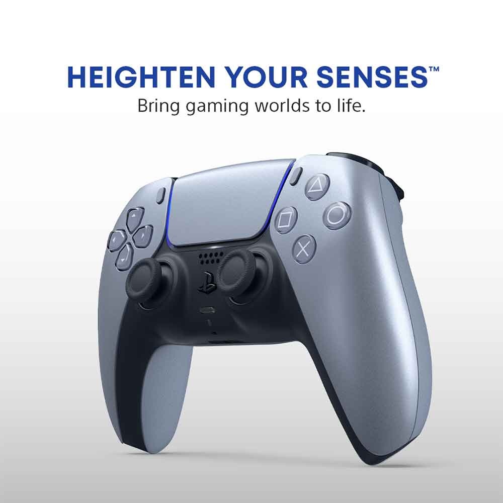 DualSense Wireless Controller - Sterling Silver - PlayStation 5