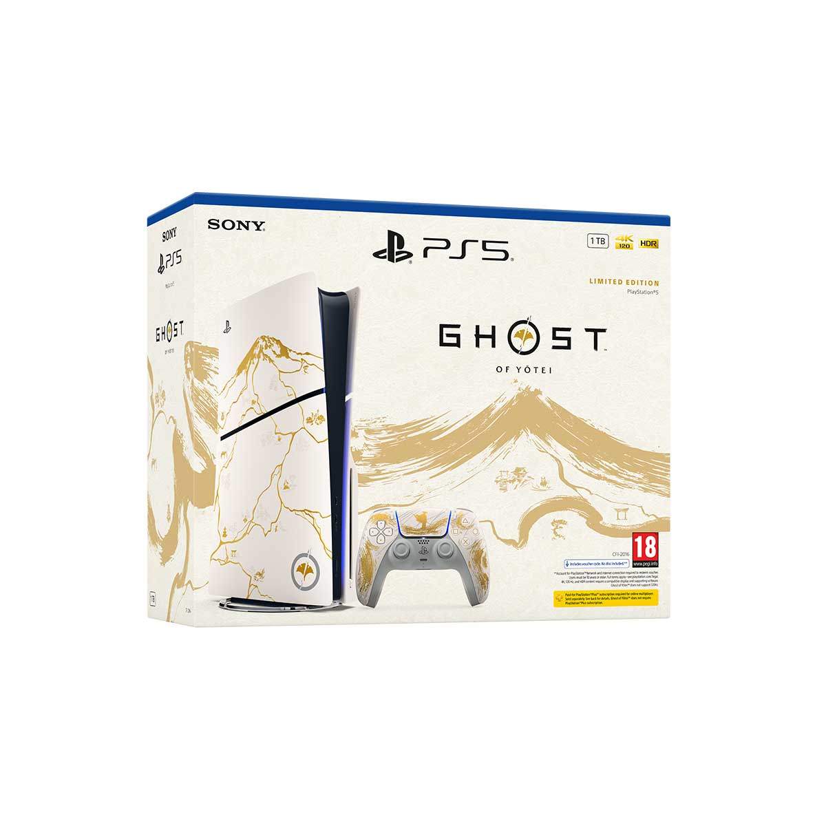 PS5 Console  Ghost of Yotei Gold Limited Edition Bundle