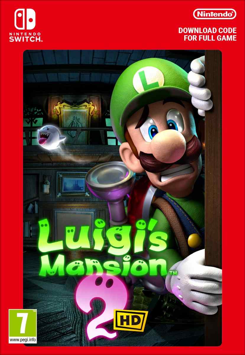 Luigis Mansion 2 HD Switch Download ( Uk - EU)