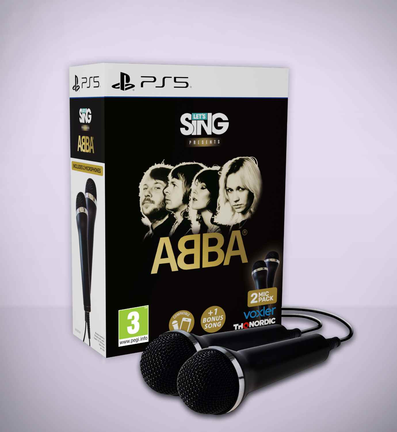Let's Sing Abba 2027 - 2 Mic Bundle - PS5