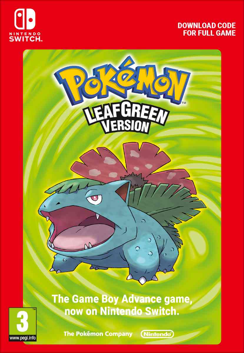 Pokémon LeafGreen Version Switch Download ( Uk - EU)