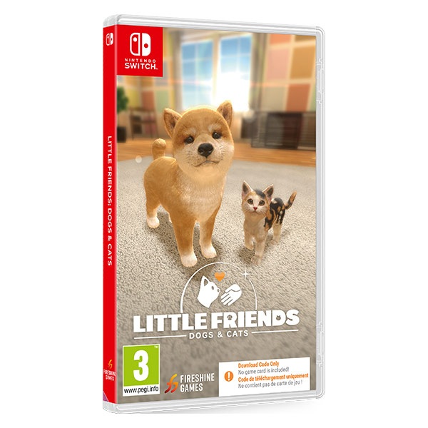 Little Friends: Dogs & Cats (Code in Box) - Switch