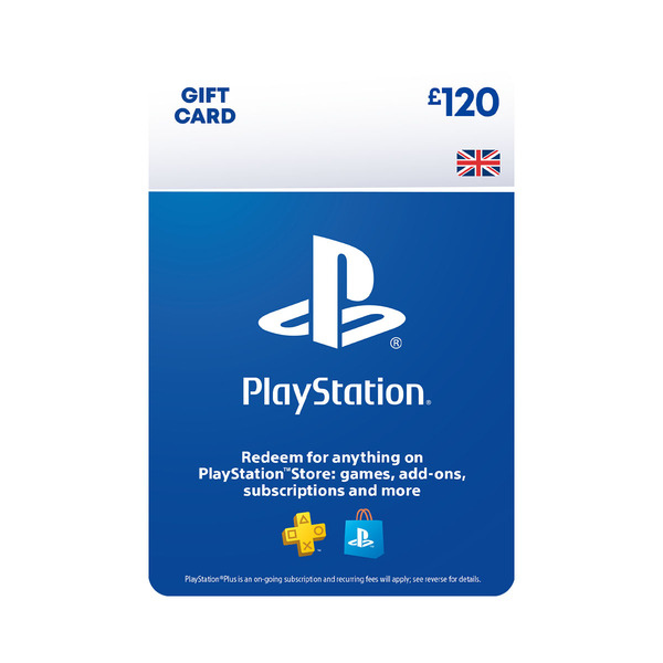 PlayStation Store Gift Card £120 PS5 / PS4 | PSN UK Account