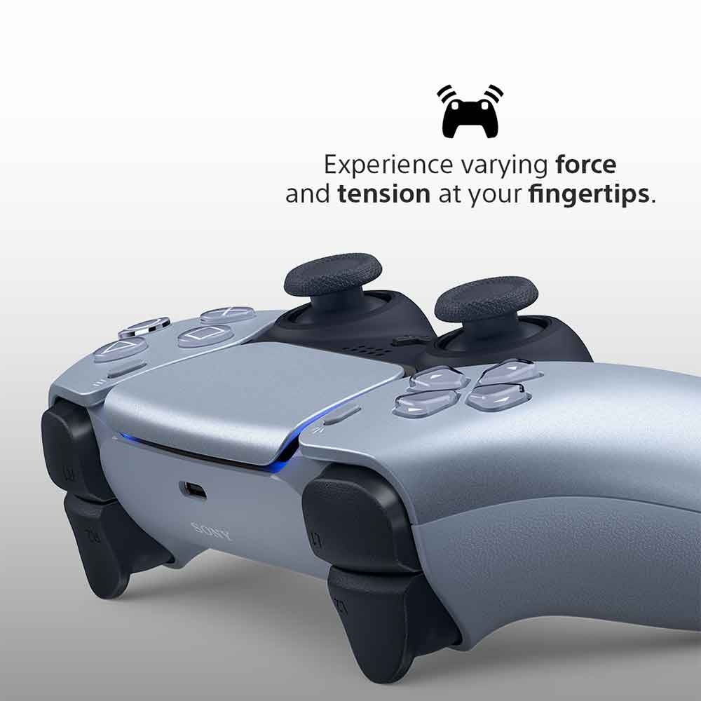 DualSense Wireless Controller - Sterling Silver - PlayStation 5