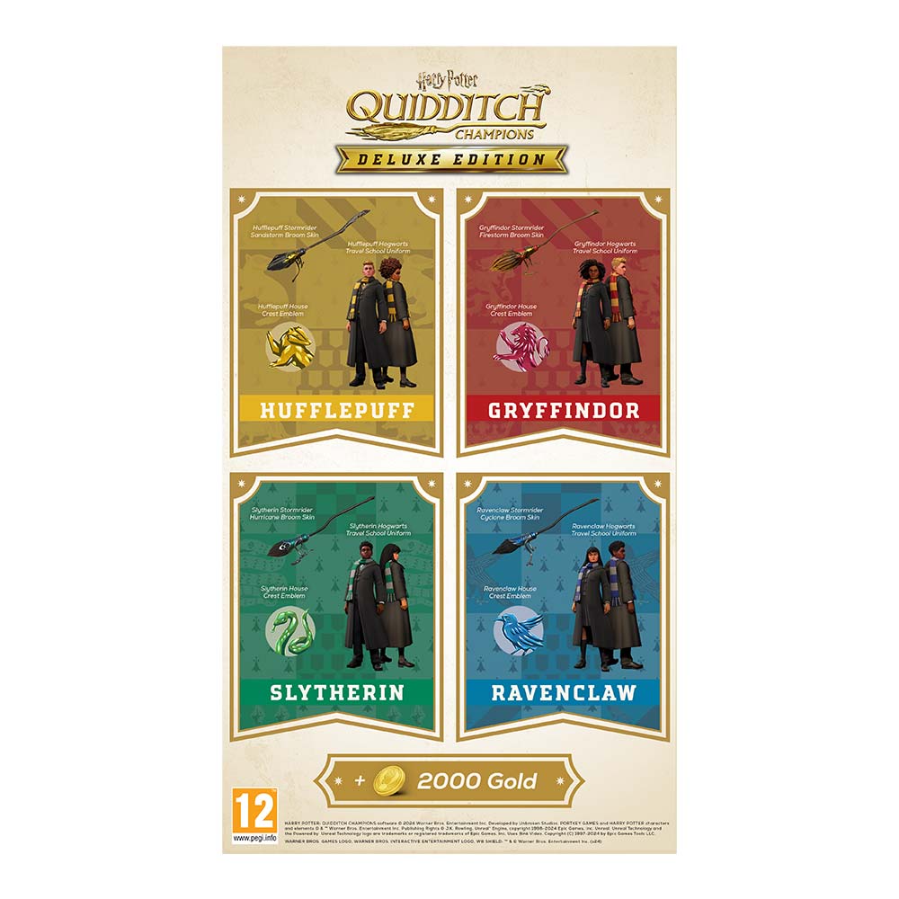 Harry Potter: Quidditch Champions Deluxe Edition - Switch (CIAB)