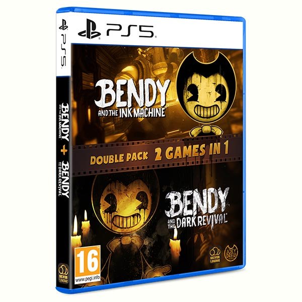 Bendy Double Pack 2 Games in 1 (Bendy and the Ink Machine & Bendy and the Dark Revival) - PS5