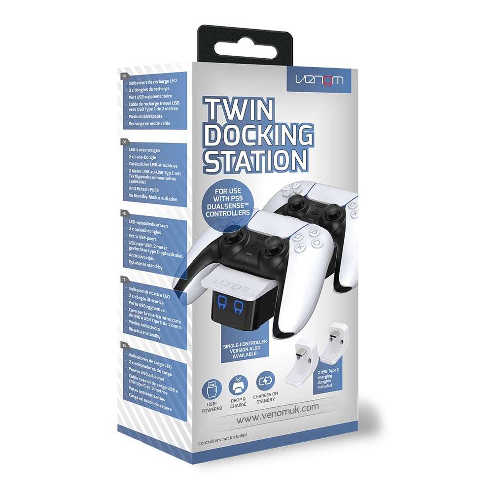 Venom Twin Docking Station - PS5