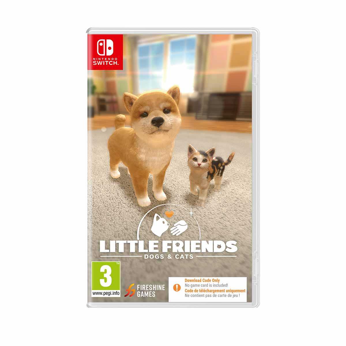 Little Friends: Dogs & Cats (Code in Box) - Switch