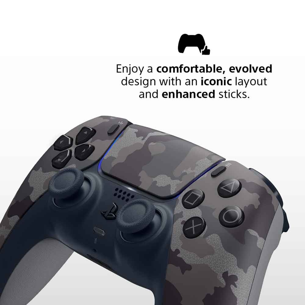 DualSense Wireless Controller Grey Camouflage - PlayStation 5