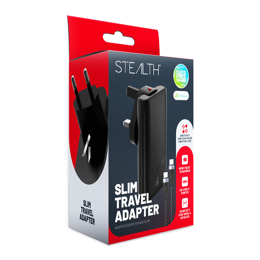 Stealth Mains Adaptor for Nintendo Switch 2