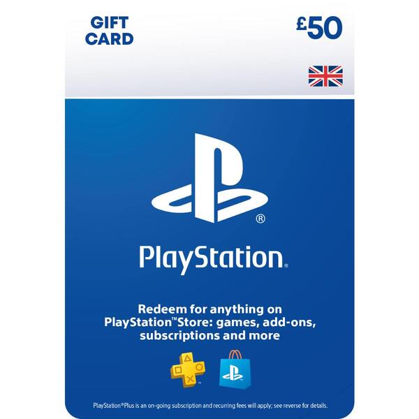 PlayStation Store Gift Card £50 PS5 / PS4 | PSN UK Account
