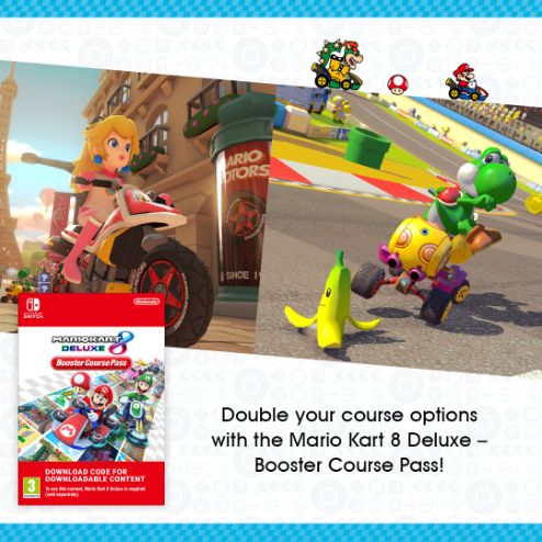 Mario Kart 8 Deluxe - Booster Course Pass Set - Switch