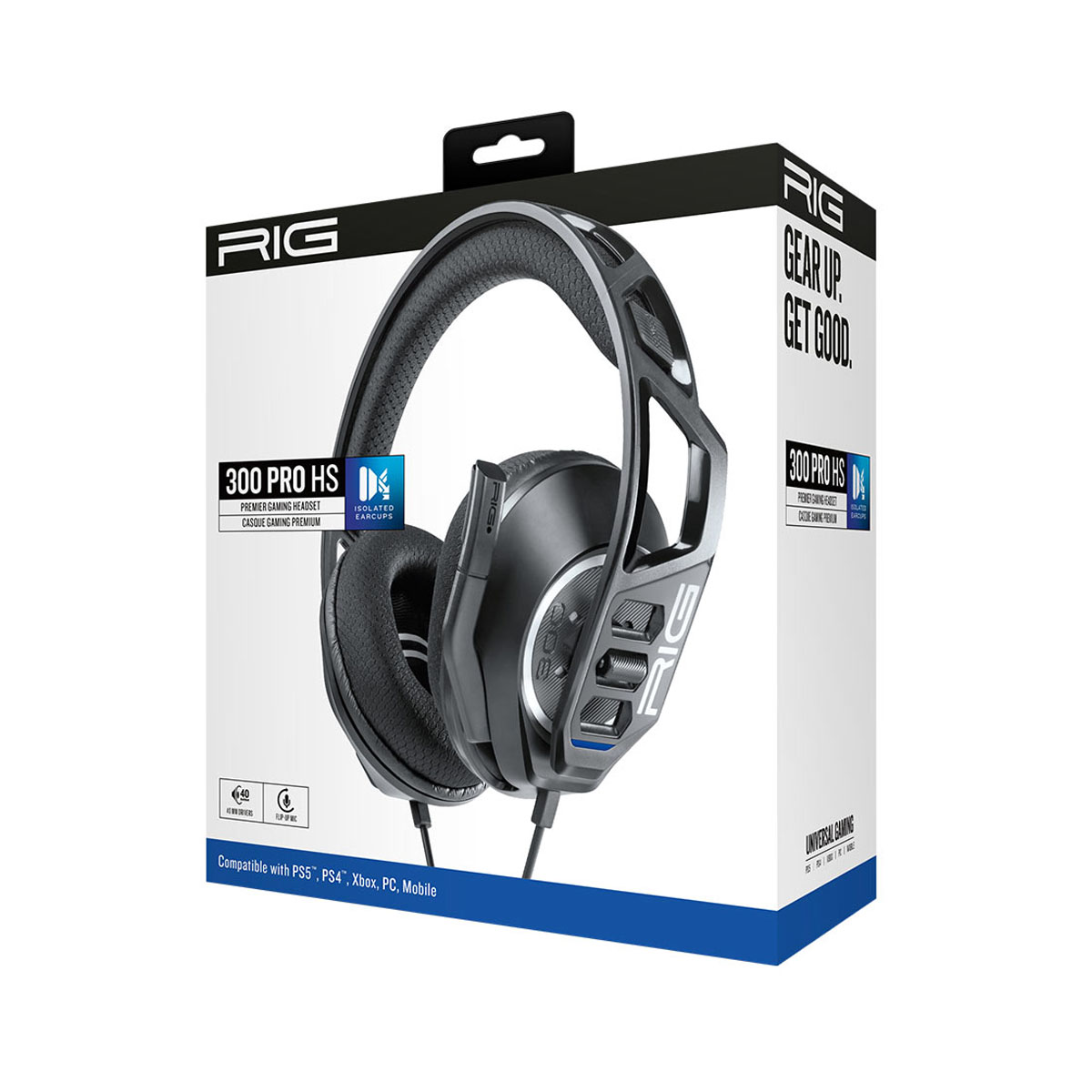 RIG 300 Black Headset - PS5