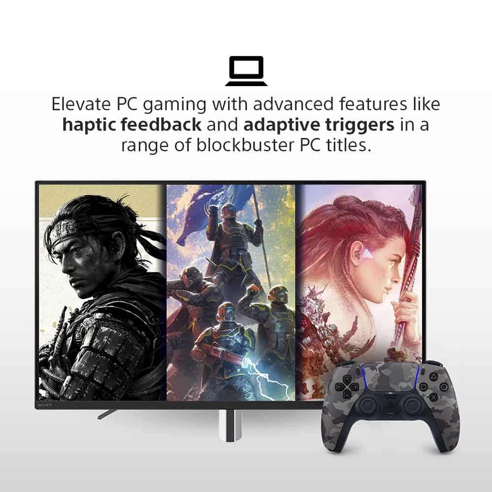 DualSense Wireless Controller Grey Camouflage - PlayStation 5