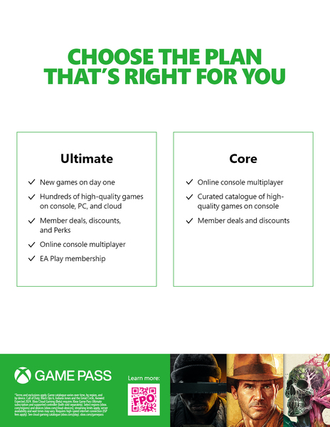 Xbox Game Pass Ultimate 1 Month Subscription Xbox One / PC (UK+EU+EFTA)
