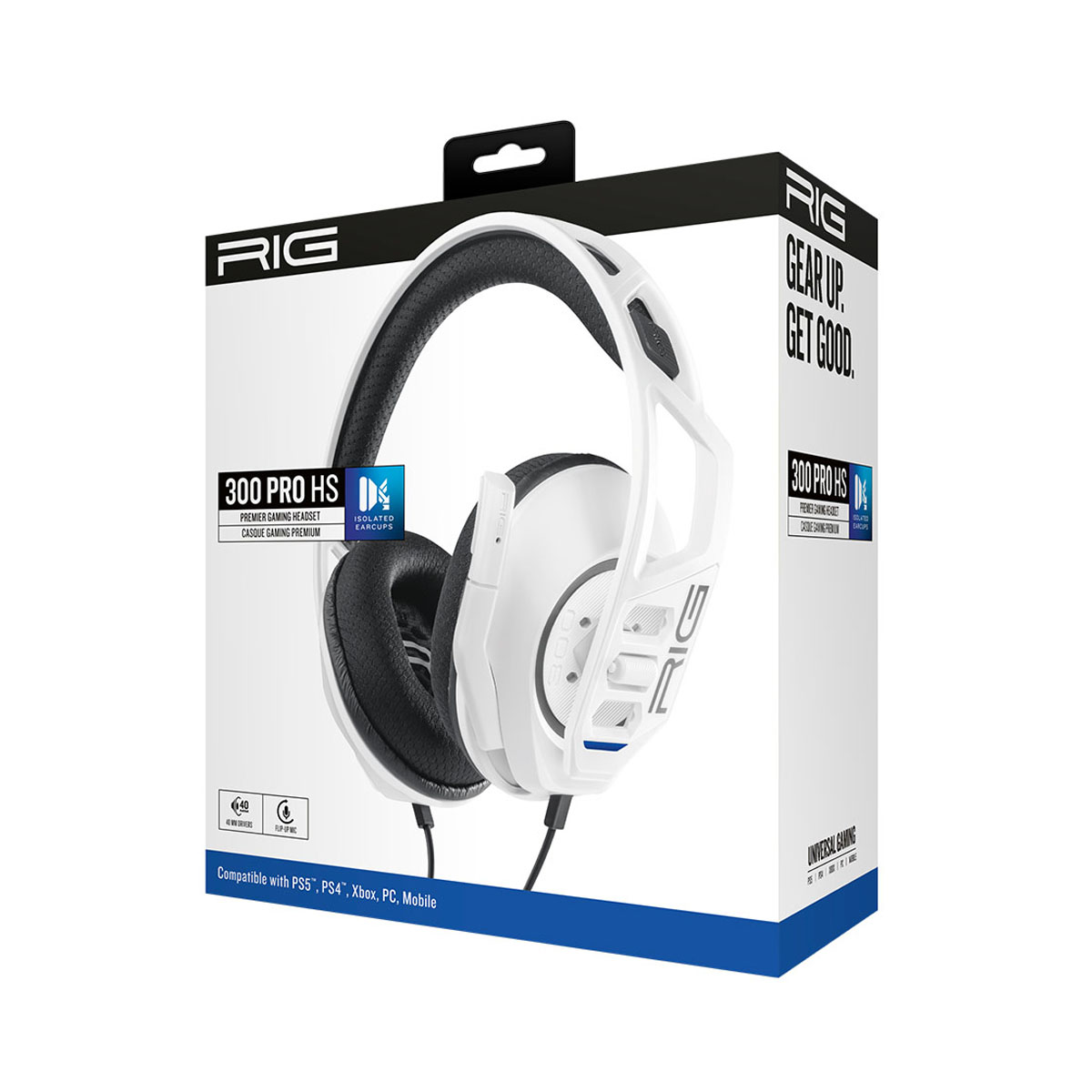 RIG 300 White Headset - PS5