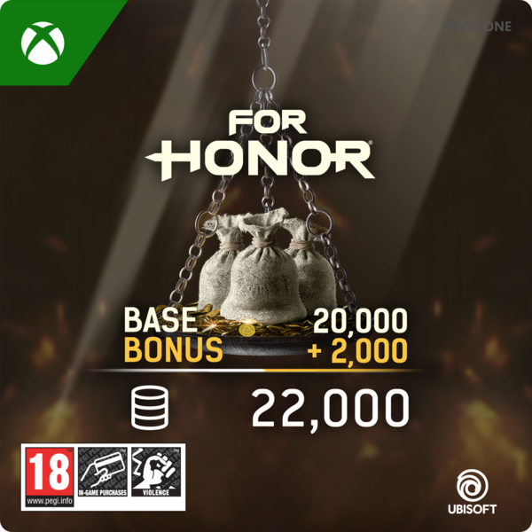 22,000 Steel Credits Pack  FOR HONOR